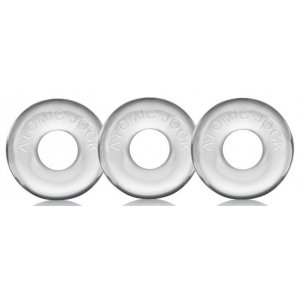 Oxballs Pack de 3 mini cockrings Oxballs transparents