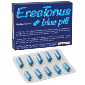 Vital Perfect Stimulant ErecTonus Blue Pill 10 gélules