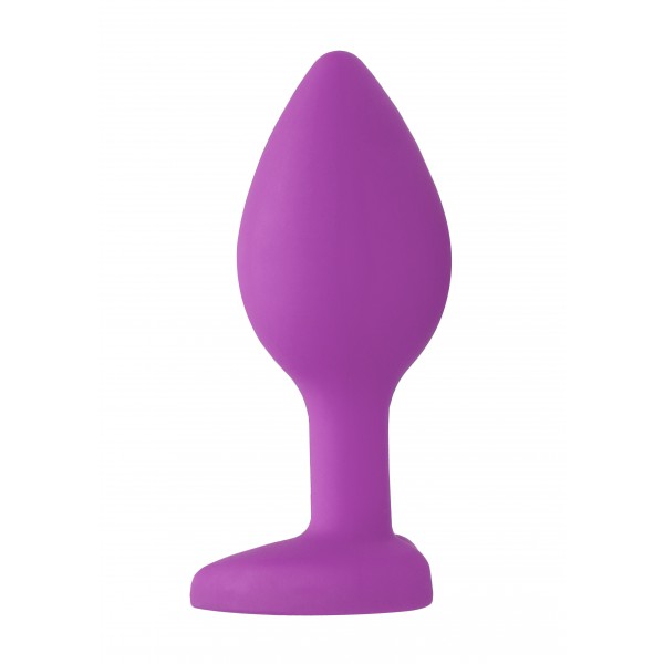 Plug Bijou Anal Heart Violet 6 x 2,8 cm