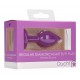 Plug Bijou Anal silicone Heart Violet 6 x 2.8 cm