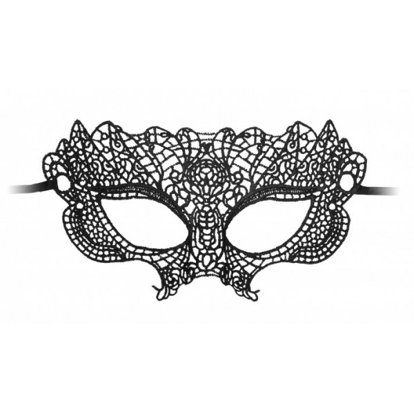 Princess Lace Mask Black