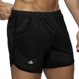 AD Fetish Rocky Long Shorts Black