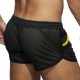 Short POCKET ROCKY Noir et Jaune