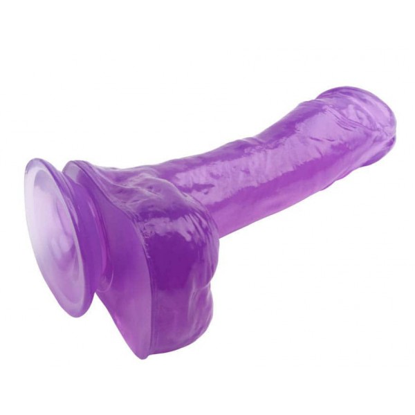 Dildo Violett Hi-Rubber 15 x 4 cm