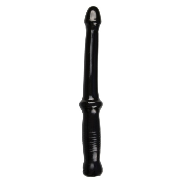 Dildo with Push Anal handle 18 x 3cm