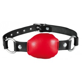 Bavaglio in pelle Silence Gag Rosso