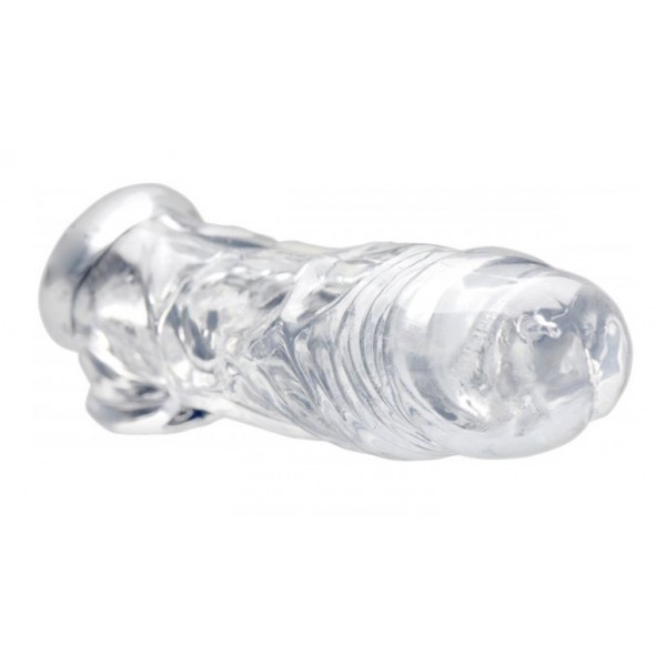 Funda para el pene Enhancer 19 x 5cm Transparente