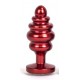 Juwel Anal Alloy 6.5 x 3 cm Rot