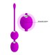 Werner Vibrating Geisha Balls Purple - 3.4 cm