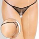 Klara Open Thong - Black