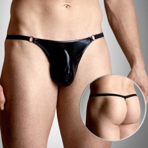  Mens thongs 4487 - black SL