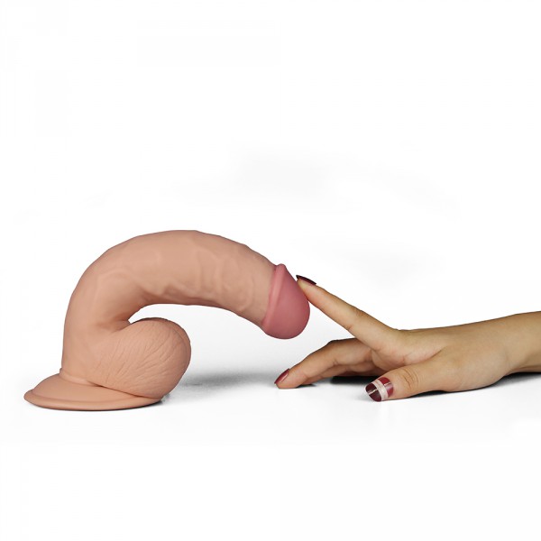 Ultra Soft Vibrierender Dildo 16 x 4,5 cm