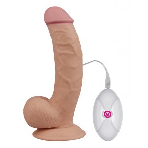 Ultra Soft Dude Ultra Soft Vibrierender Dildo 16 x 4,5 cm