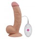 Ultra Soft vibrating dildo 16 x 4.5 cm