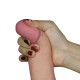 Dildo vibrante ultra morbido e spesso 17 x 4,5 cm