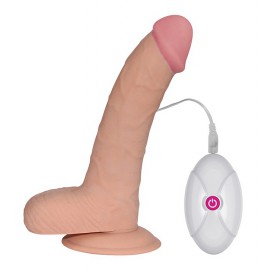 Ultra Soft Dude Ultra Soft Vibrierender Dildo 17 x 4,5 cm