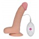 Ultra Zachte vibrerende dildo 17 x 4,5 cm