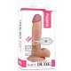 Ultra Soft Vibrierender Dildo 18 x 4,2 cm