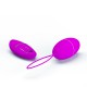 Joanne Purple Wireless Vibrating Egg - 7 x 3.5 cm