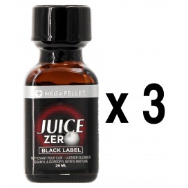 BGP Leather Cleaner JUICE ZERO Black Label 24ml x3