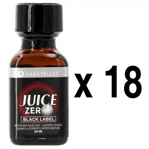 BGP Leather Cleaner  JUICE ZERO Etichetta nera 24mL x18