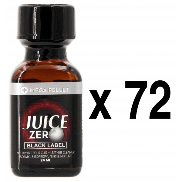  JUICE ZERO Etichetta nera 24mL x72