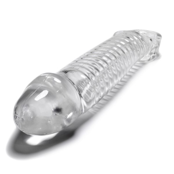 Penismanschette Muscle Oxballs 24 x 5 cm transparent