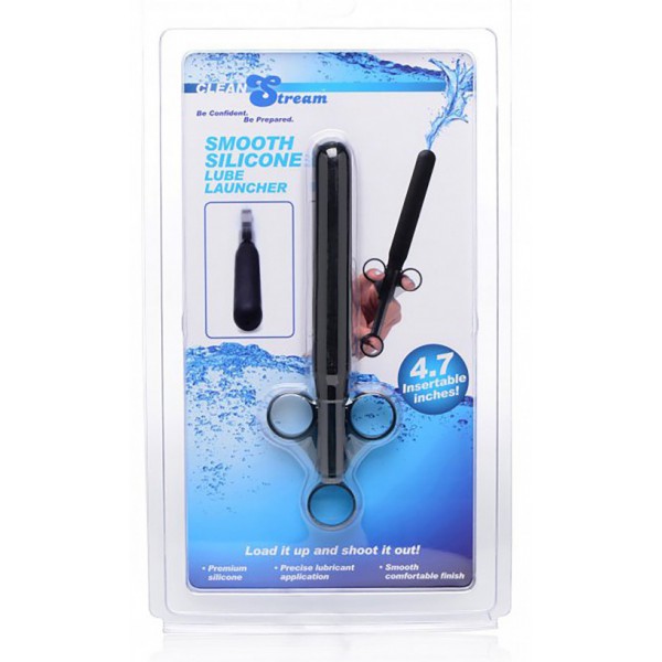 Smooth Silicone lubricant pipette 12 x 2 cm