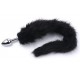 Fox Tail Plug 6 x 2.7 cm Black