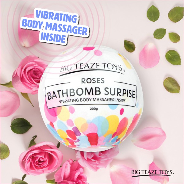 Schuimende Bath Spray met Vibro Rose Geur
