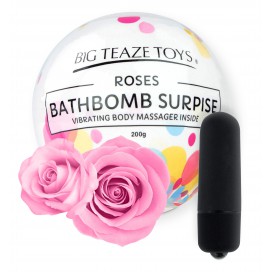 Big Teaze Toys Schaumbadbombe mit Vibro Parfum Rose