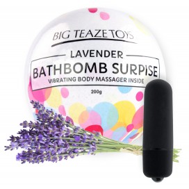 Big Teaze Toys Espuma de baño con aroma a lavanda vibrante