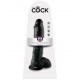 King Cock Dildo XXL 20 x 5,4 cm Schwarz