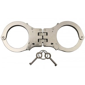 The Red Genuine Steel Handcuffs