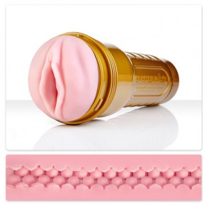 FleshLight Masturbador Stamina Pink Lady Vulva