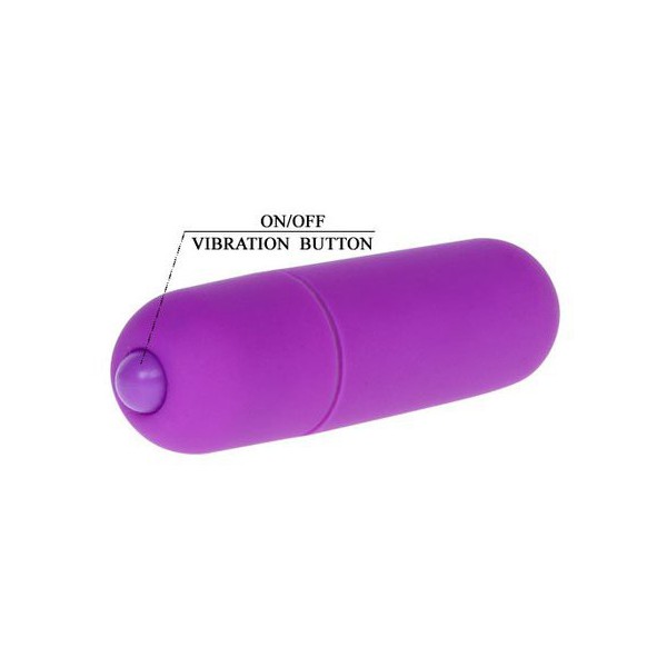 Mini Vibro 10 functions 6cm Purple