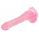 Dildo rosa Hi-Rubber 14 x 3,6 cm