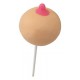 Bonbon Lollipop Brust mit Erdbeergeschmack 58g