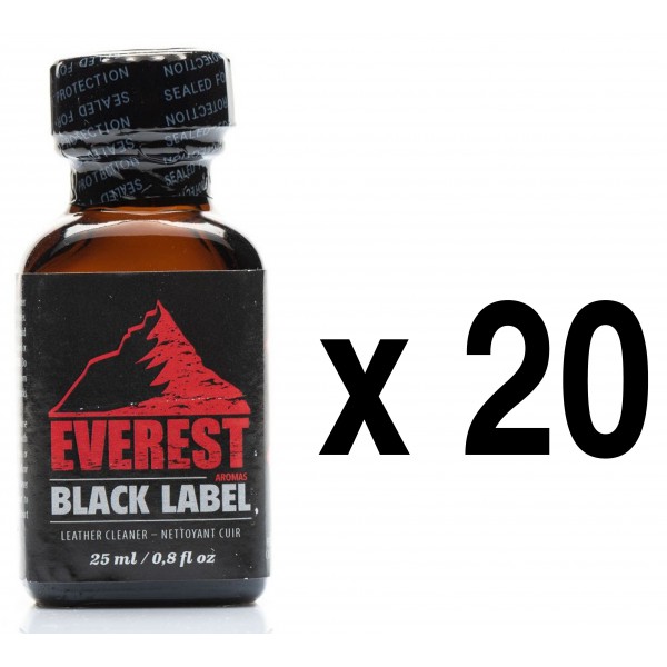 Everest Schwarzes Etikett 24ml x20