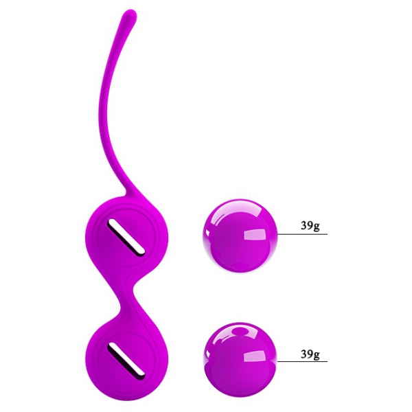 Le palline di Kegel stringono I viola