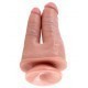 King Cock Dubbele dildo Penetrator 14 x 4cm