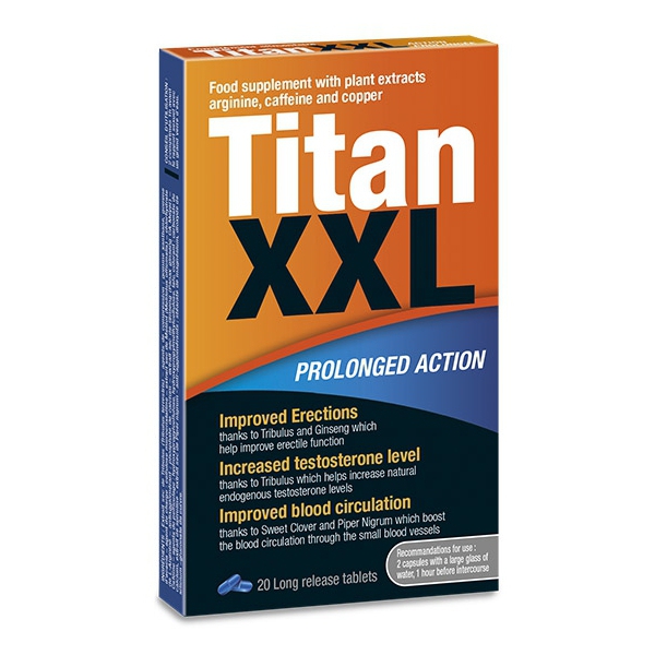 Titan XXL Stimulant 20 capsules