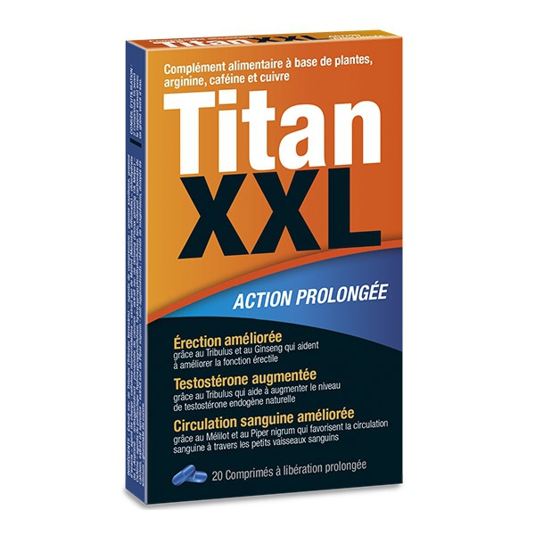 Titan XXL Stimolante 20 capsule