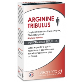 LaboPhyto Estimulante sexual Arginina Tribulus- Caja de 60 cápsulas