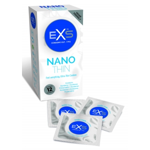 EXS Préservatifs fins Nano Thin x12