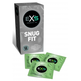 EXS Narrow Condoms Snug Fit x12