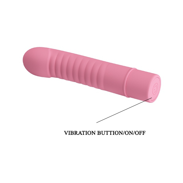 Vibrator Mick Pretty Love 10 x 2.7 cm Pink