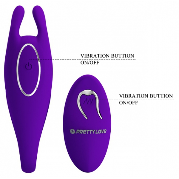 Bill Pretty Love Clitoral Stimulator 10 x 3.3 cm Purple