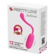 Vibrating egg JULIUS Pretty Love 7.8 x 33 cm Pink