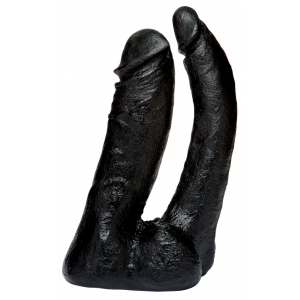 Doc Johnson Vac-U-Lock Double Penetration Dildo 14 x 7.5 cm Black